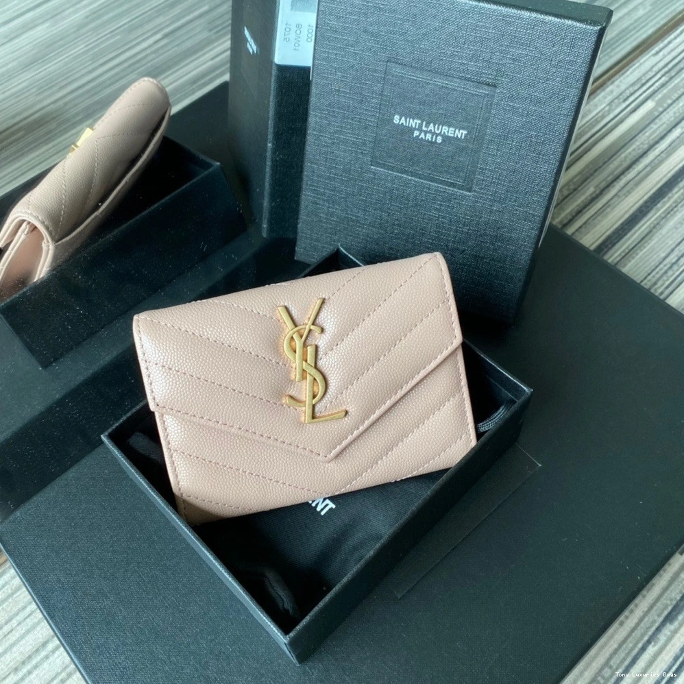 Tony Luxuries WALLET IN ENVELOPE MONOGRAM YSL SMALL 0821
